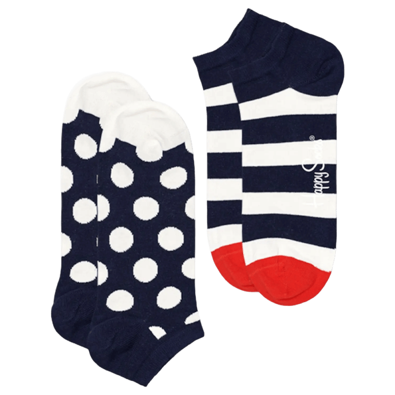 2-Pack Classic Big Dot low Socks/ BDS02-6500